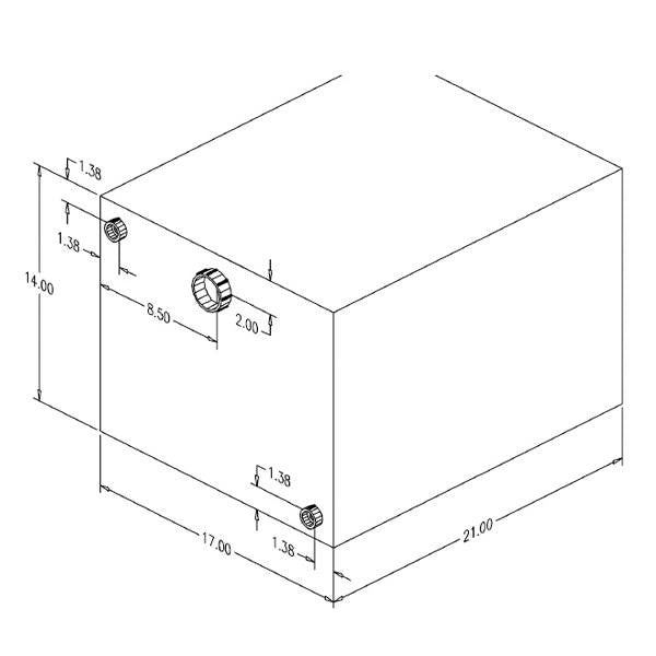Moeller Marine, 20 Gal Water Tank