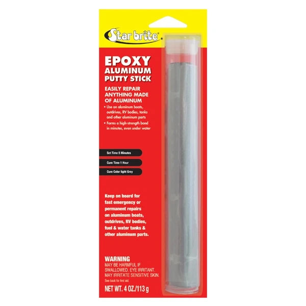 Starbrite, Aluminum Epoxy Putty Stick 4 Oz.