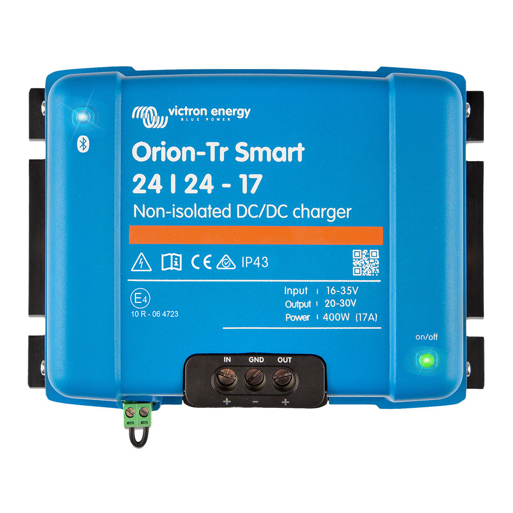 Victron Energy, Victron Orion-TR Smart Non-Isolated DC-DC Converter - 24 VDC to 24 VDC - 400W - 17AMP