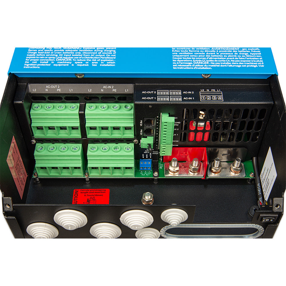 Victron Energy, Victron Quattro-II - 24/3000 - 70-50/50 - 2X 120V