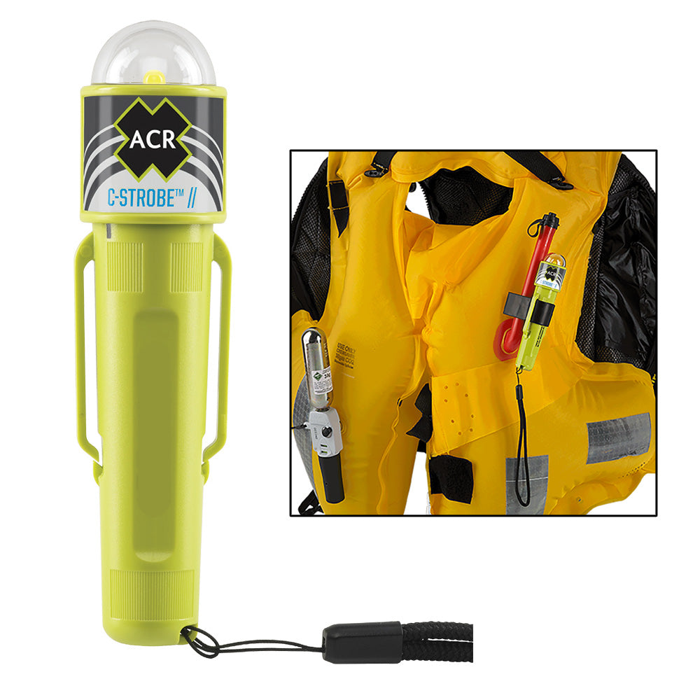 ACR Electronics, ACR C-Strobe LED Light Jacket Emergency Signal, USCG, SOLAS (Batteries Not Included)