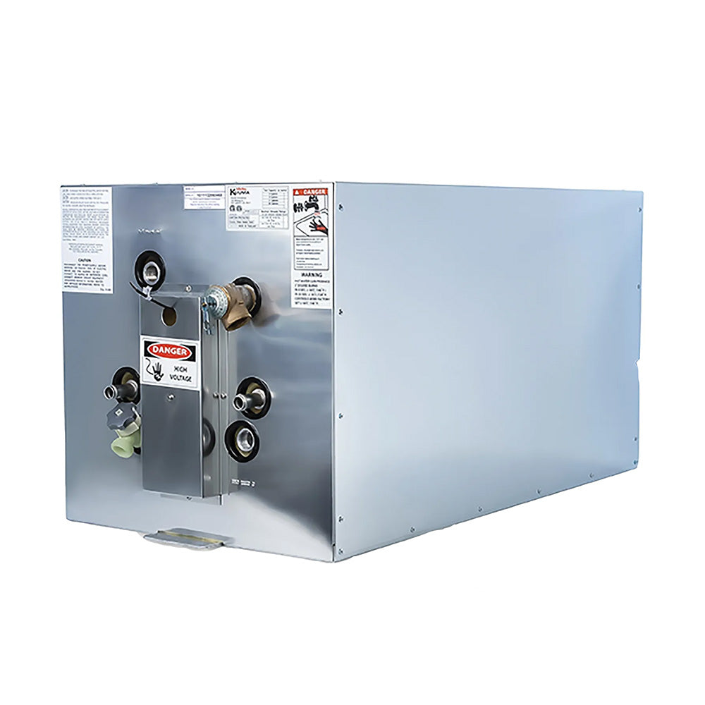 Kuuma Products, Kuuma 20-Gallon Water Heater 240V L1 & L2 Wiring Front Heat Exchange - Horizontal