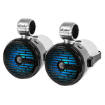 Roswell Marine, Roswell R1 8” Tower Speakers - Black - 100W RMS & 200W Peak Power