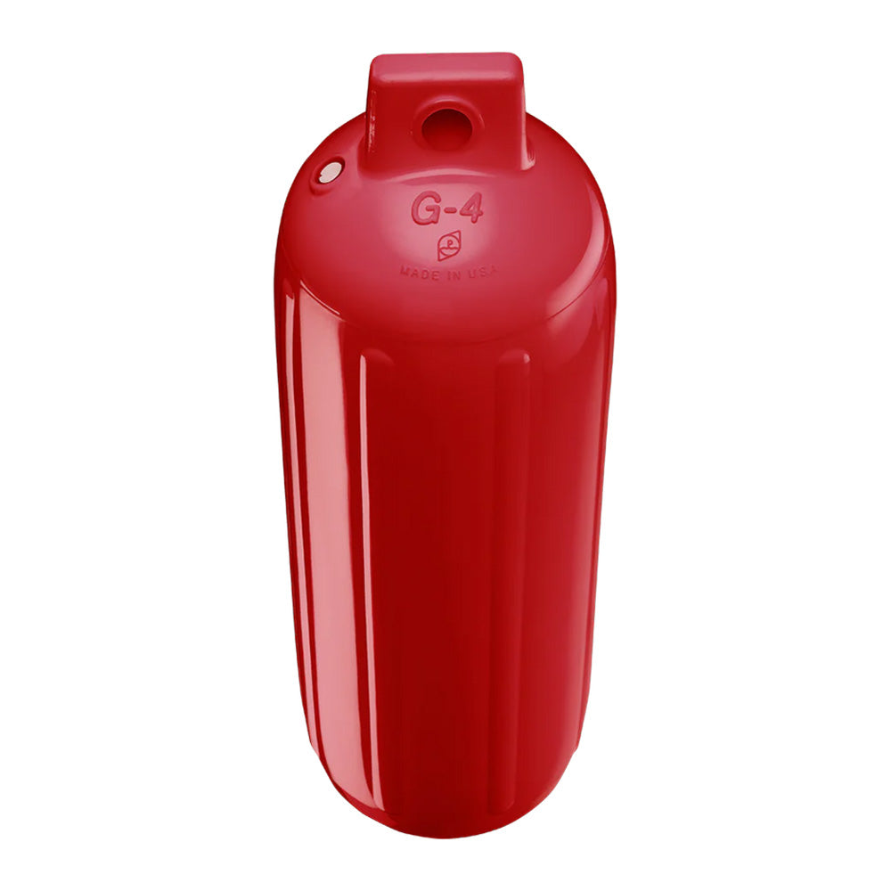 Polyform U.S., Polyform G-4 Twin Eye Fender 6.5" x 22" - Classic Red
