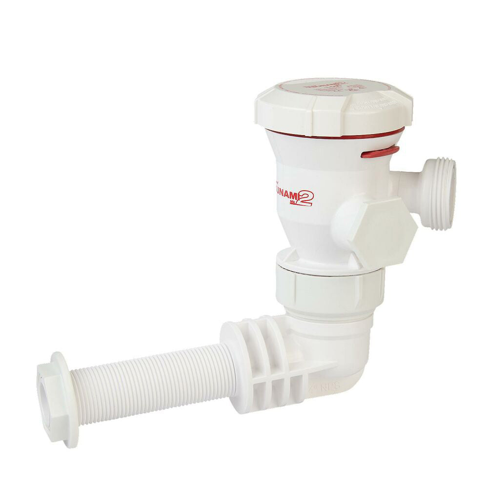 Attwood Marine, Attwood Tsunami Mk2 T500 Aerator - 12V - 90-Degree Inlet