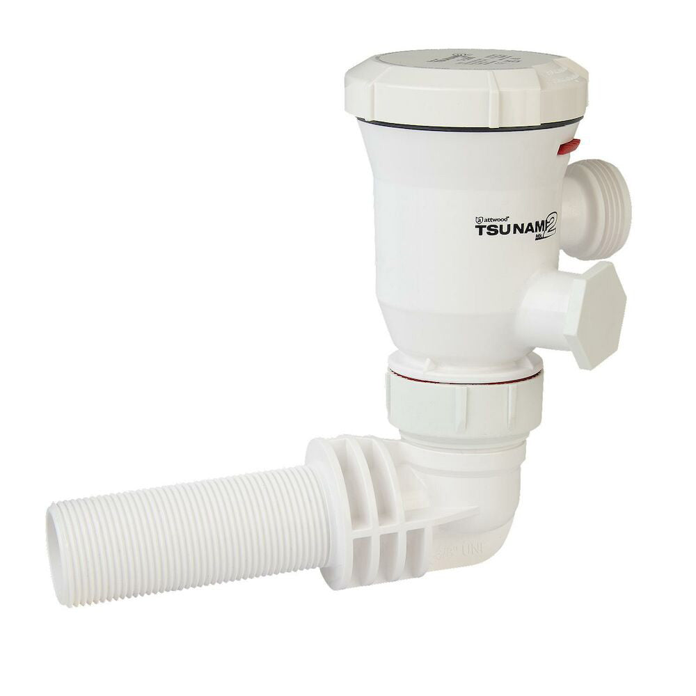 Attwood Marine, Attwood Tsunami Mk2 T1200 Aerator - 12V - 90-Degree Inlet