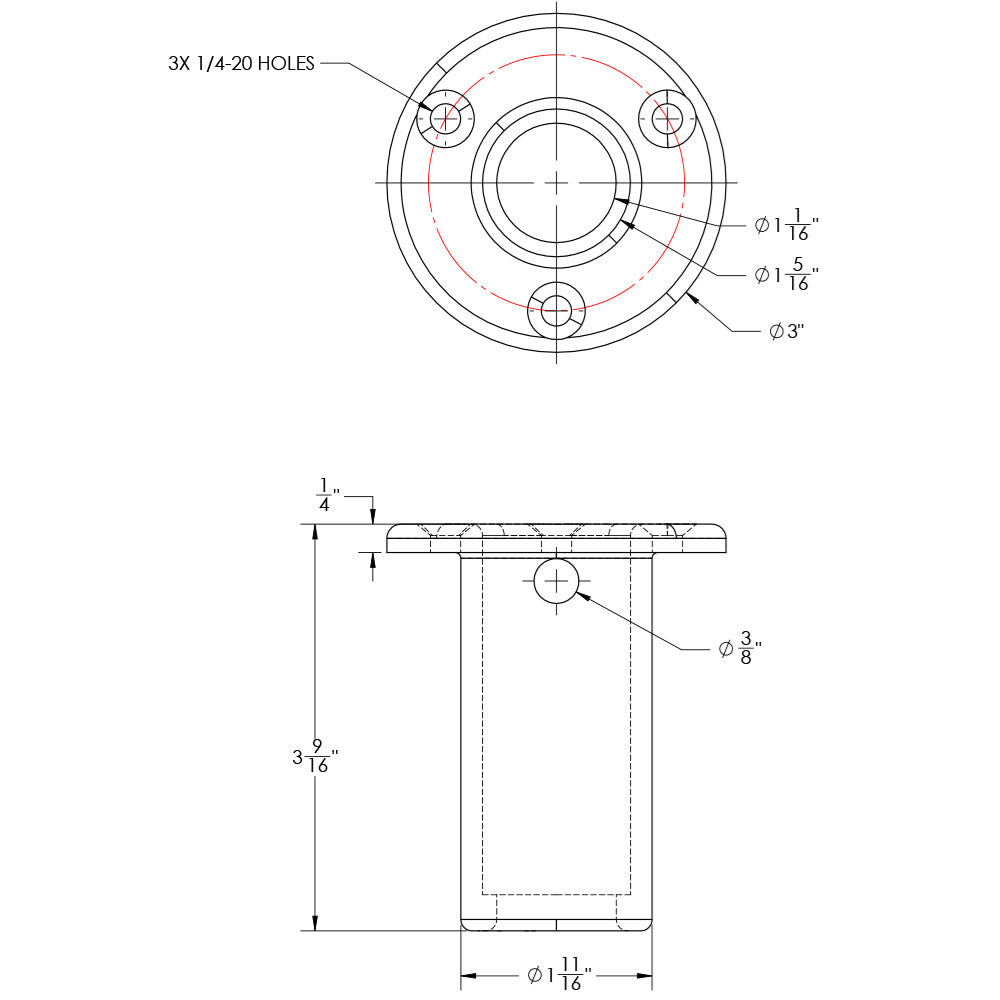 TACO Marine, TACO Receiver w/Backing Plate f/Come On Board Handle