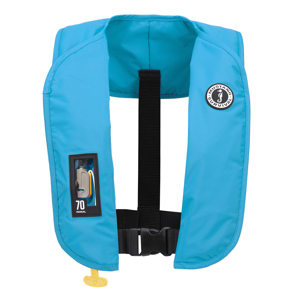 Mustang Survival, Mustang MIT 70 Manual Inflatable PFD - Azure (Blue)