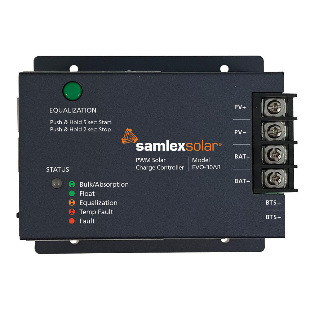 Samlex America, Samlex Solar Charge Controller - 12/24 PWM - 30 AMP