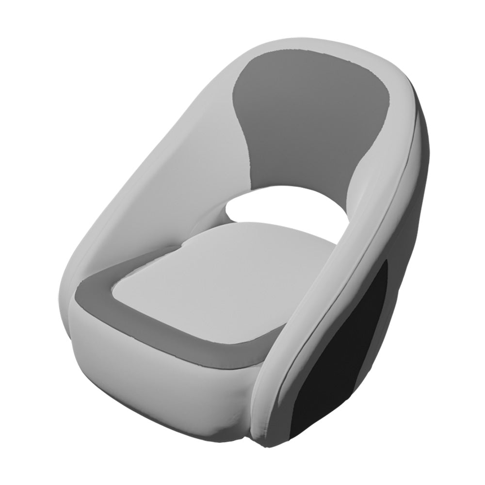 TACO Marine, TACO Caladesi Smooth Bucket Seat - White/Grey