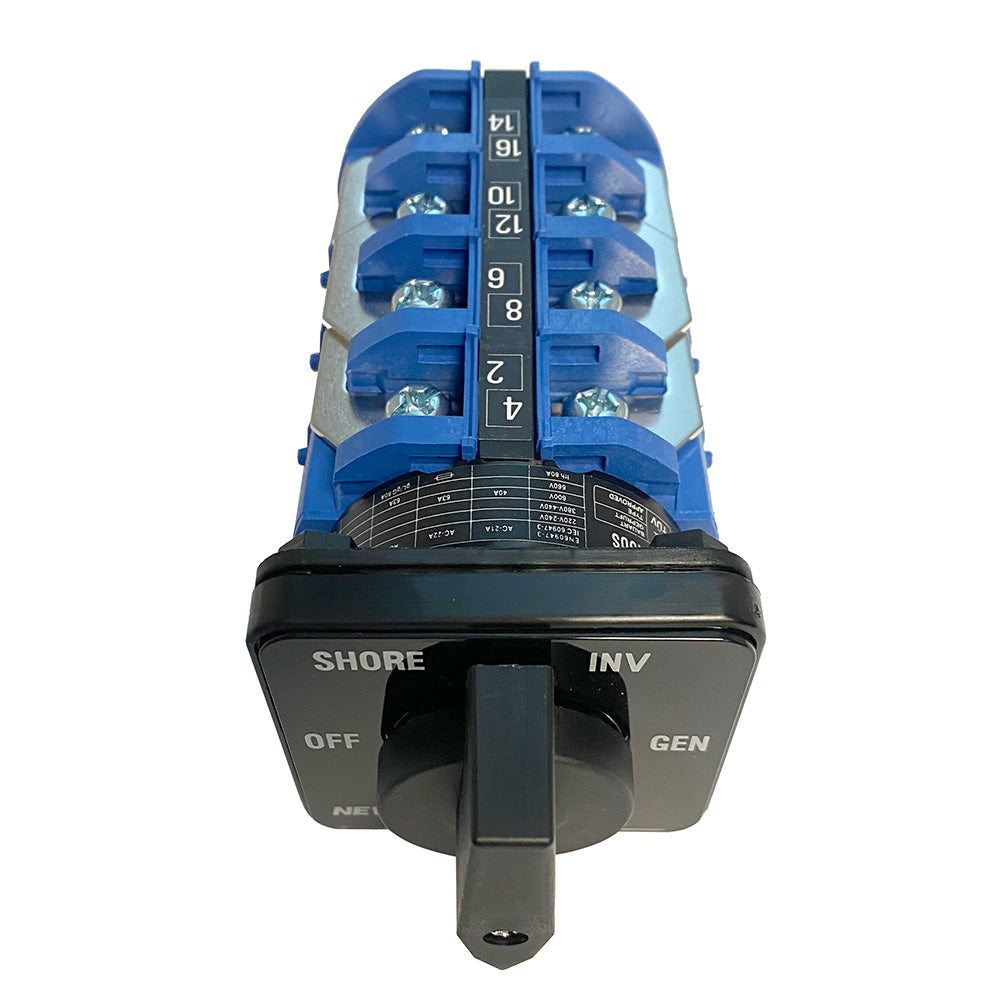 Newmar Power, Newmar SS Switch - 7.5 INV AC Selector Switch