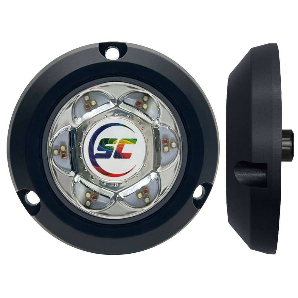 Shadow-Caster LED Lighting, Shadow-Caster SC2 Series Polymer Composite Surface Mount Underwater Light - Full Color