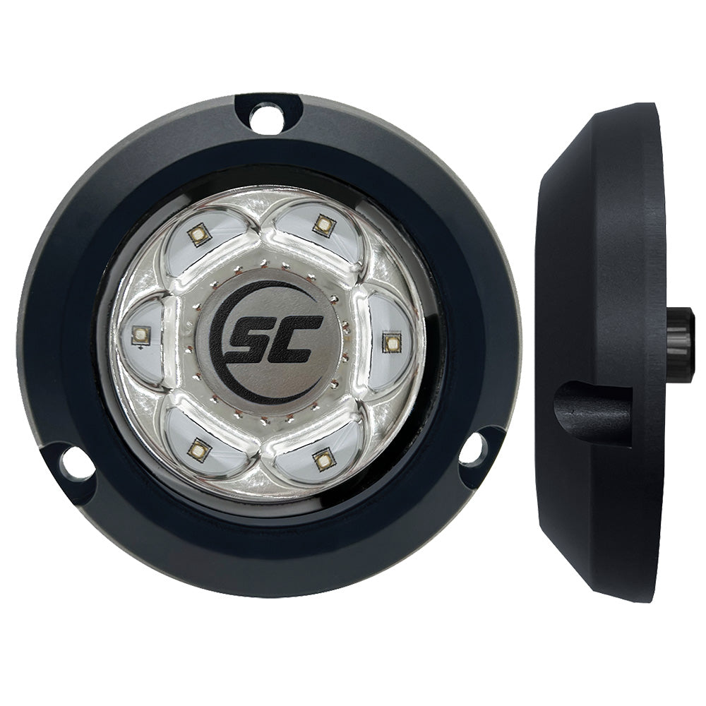 Shadow-Caster LED Lighting, Shadow-Caster SC2 Series Polymer Composite Surface Mount Underwater Light - Great White
