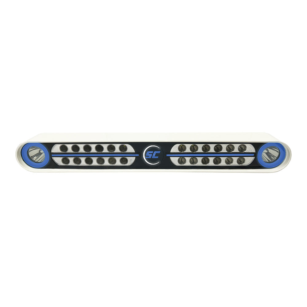 Shadow-Caster LED Lighting, Shadow-Caster Eagle Ray LED Light Bar - White Housing & Dual Optics