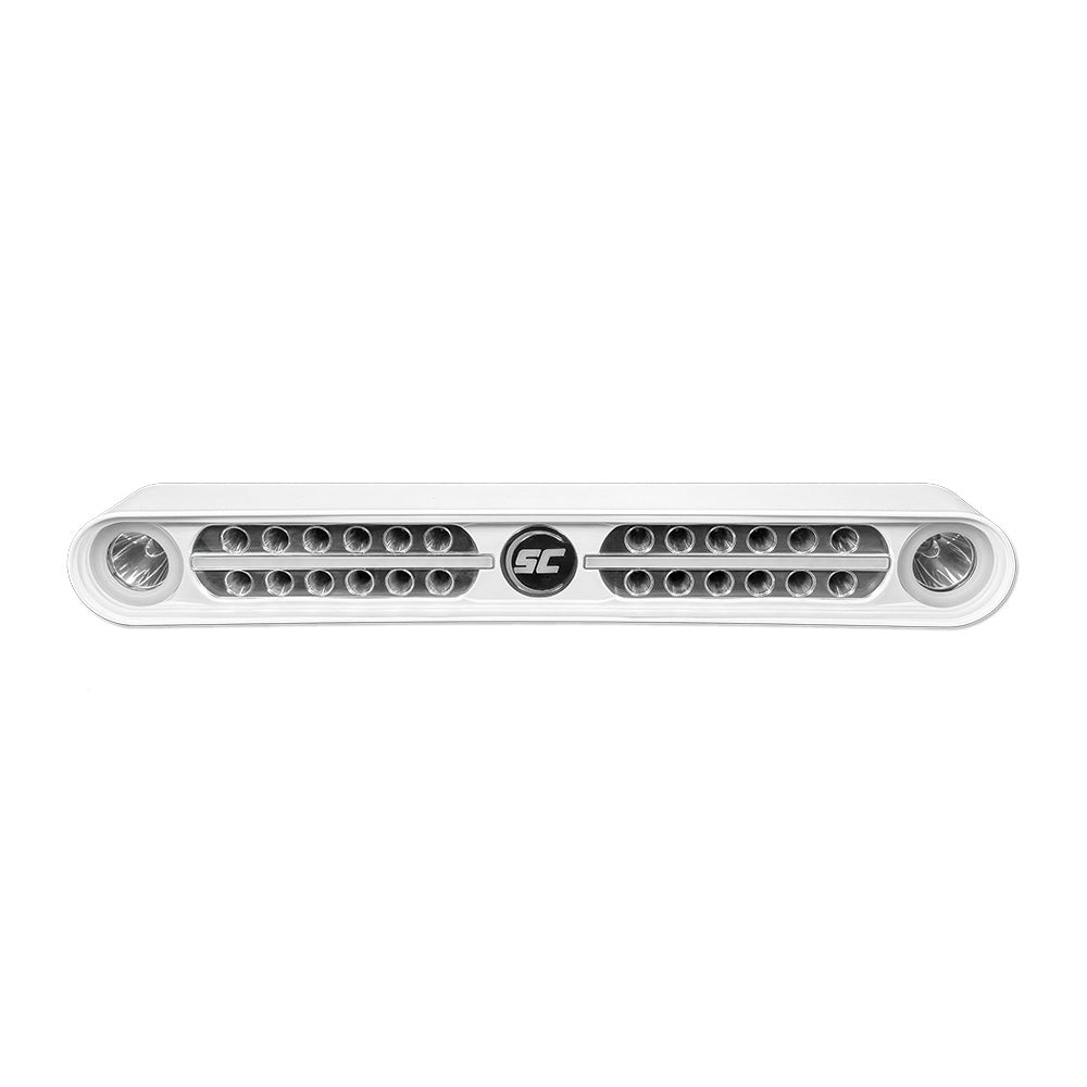 Shadow-Caster LED Lighting, Shadow-Caster Eagle Ray LED Light Bar - White Housing & Dual Optics