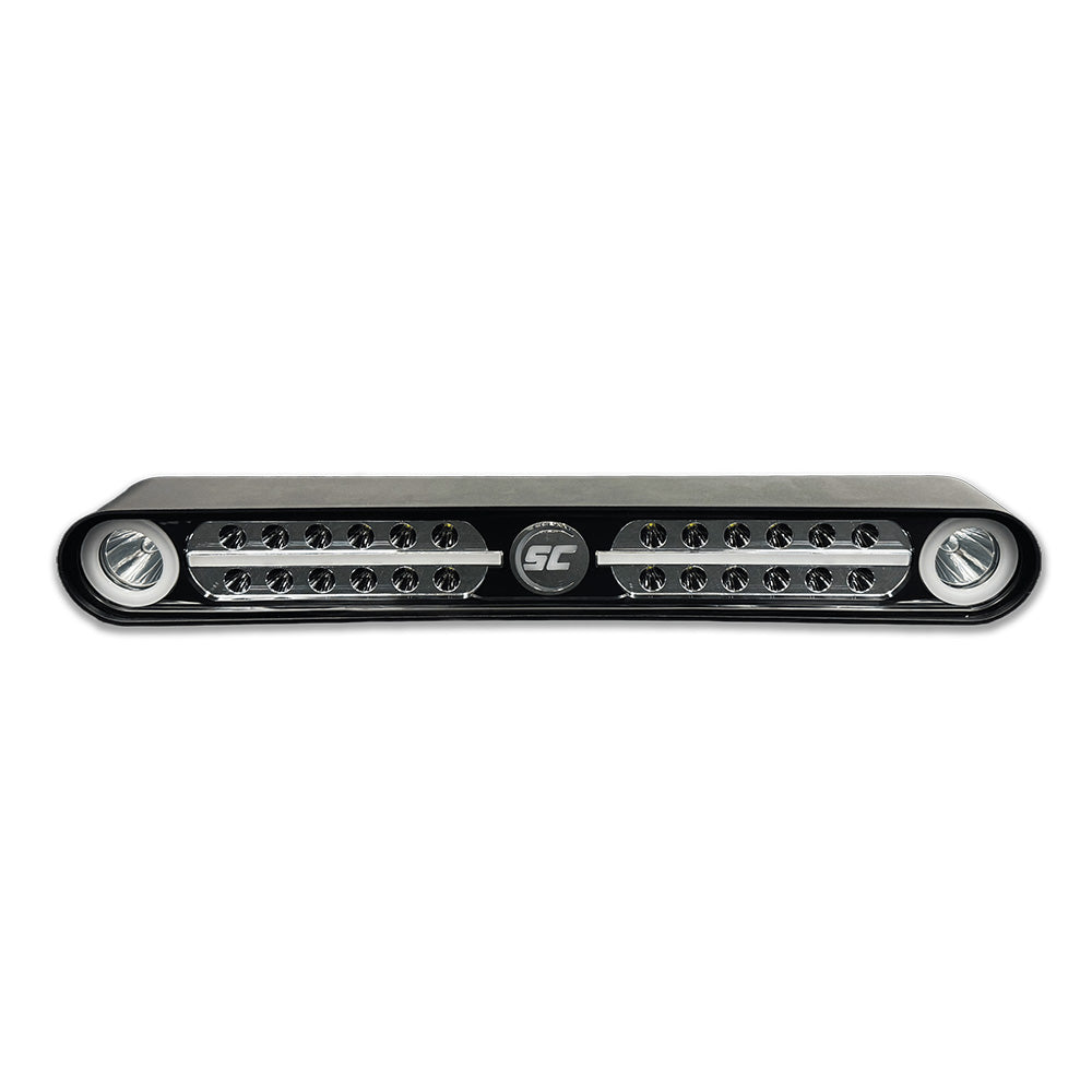 Shadow-Caster LED Lighting, Shadow-Caster Eagle Ray LED Light Bar - Black Housing & Dual Optics