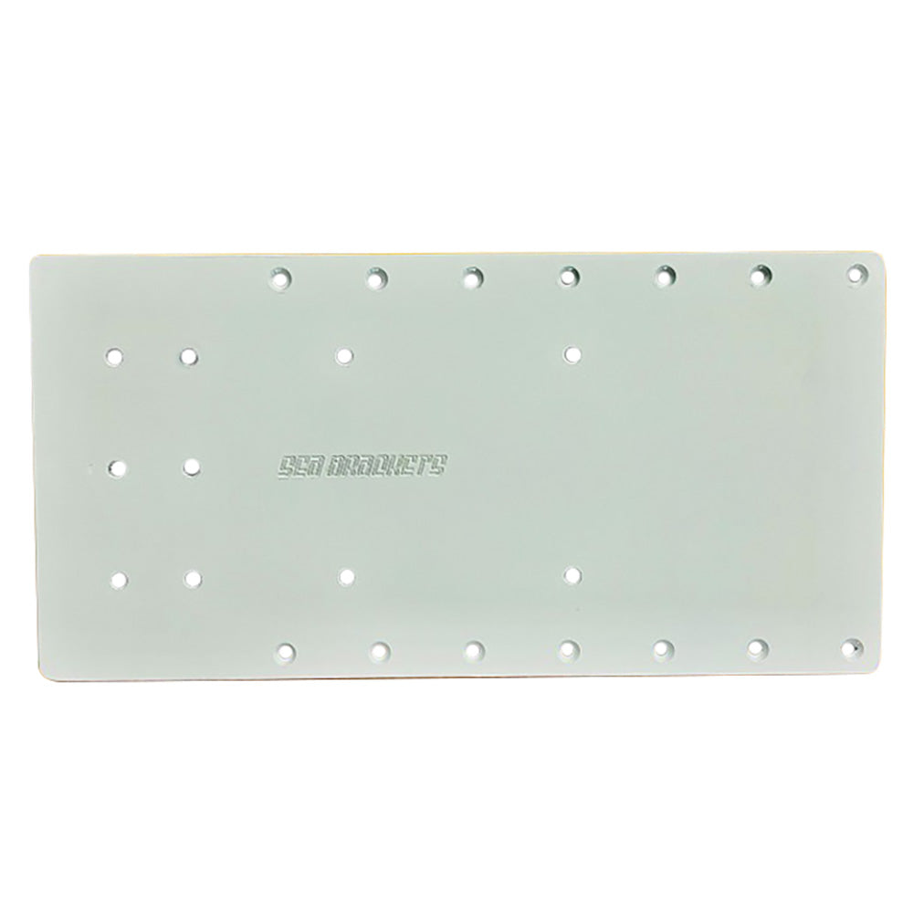 Sea Brackets 20" Straight Trolling Motor Plate f/Minn Kota Quest
