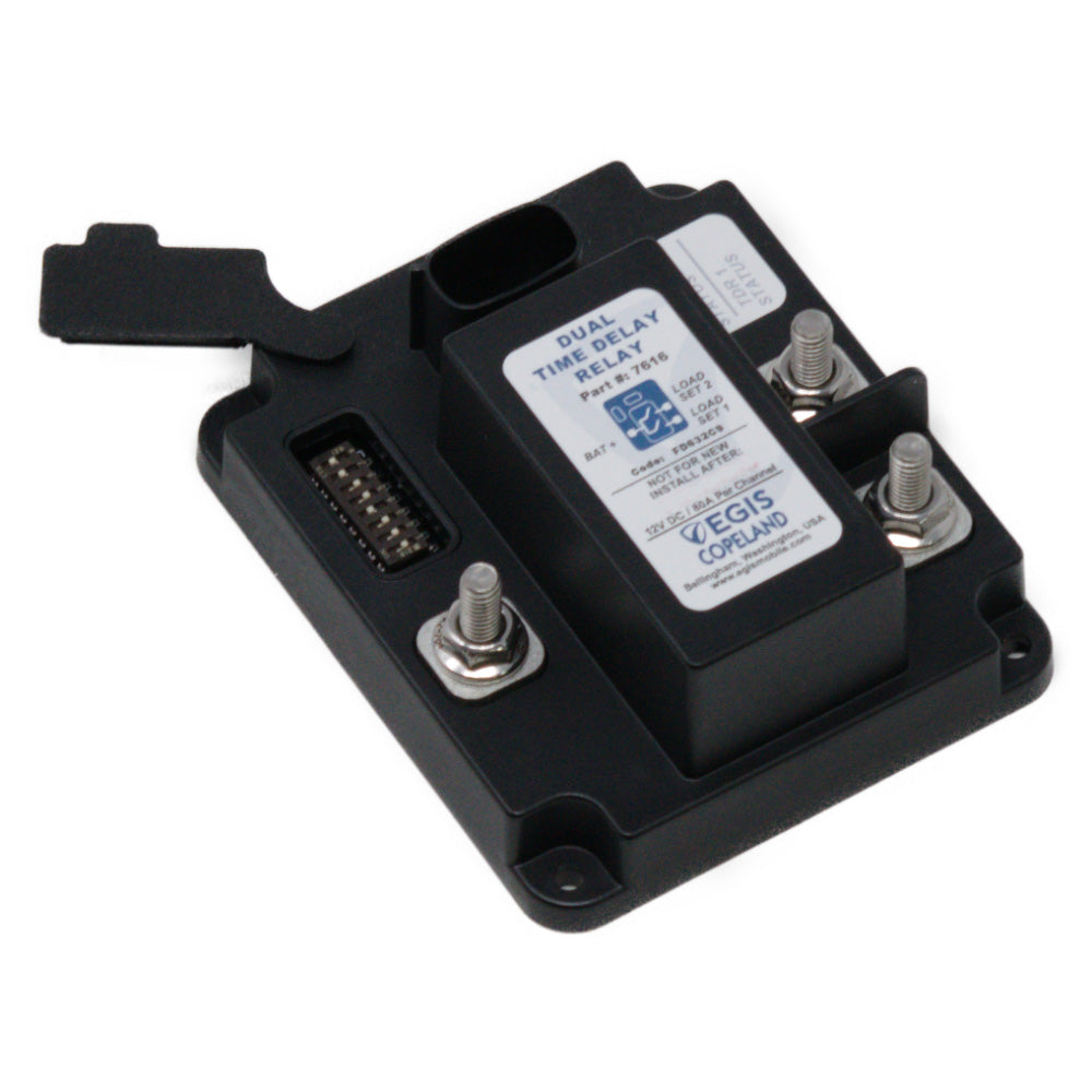 Egis Mobile Electric, Egis TDR Series Dual Output Time Delay Relay 12V (2 x 80A)
