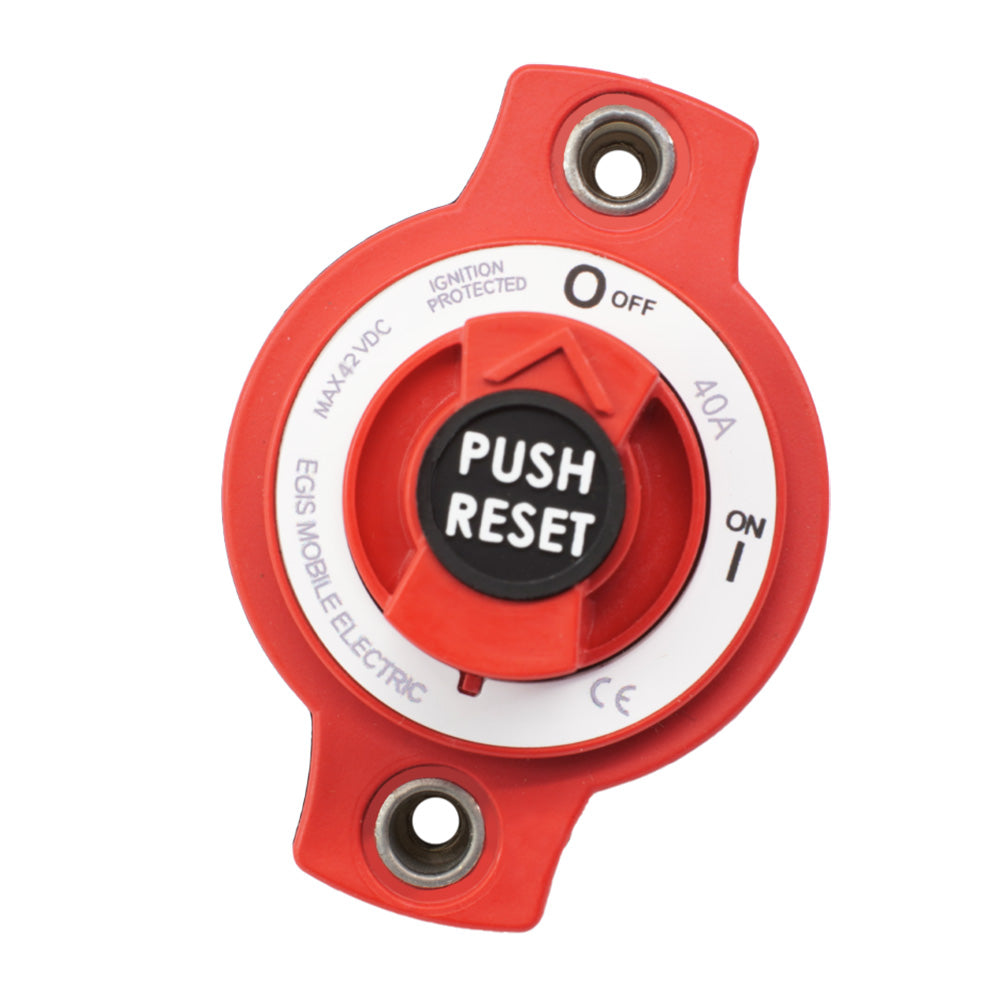 Egis Mobile Electric, Egis 40A Panel Mount Mini Circuit Breaker