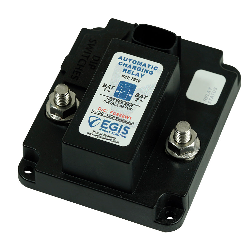 Egis Mobile Electric, Egis Automatic Charging Relay Plus - 160A - 24V