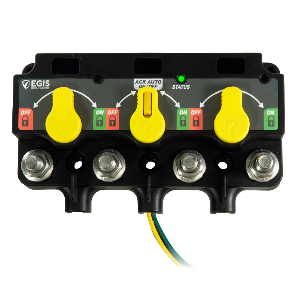 Egis Mobile Electric, Egis XD Series Triple Flex 2 Mechanical Switch-ACR-Mechanical Switch w/Knobs & DTM Connector