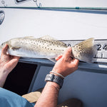 SeaDek 48” Routed Ruler - 6mm - Brushed Texture - Aqua Camo/Black