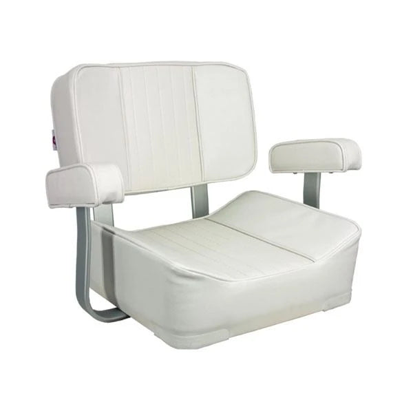 Springfield Marine, Deluxe Captain's Chair-White