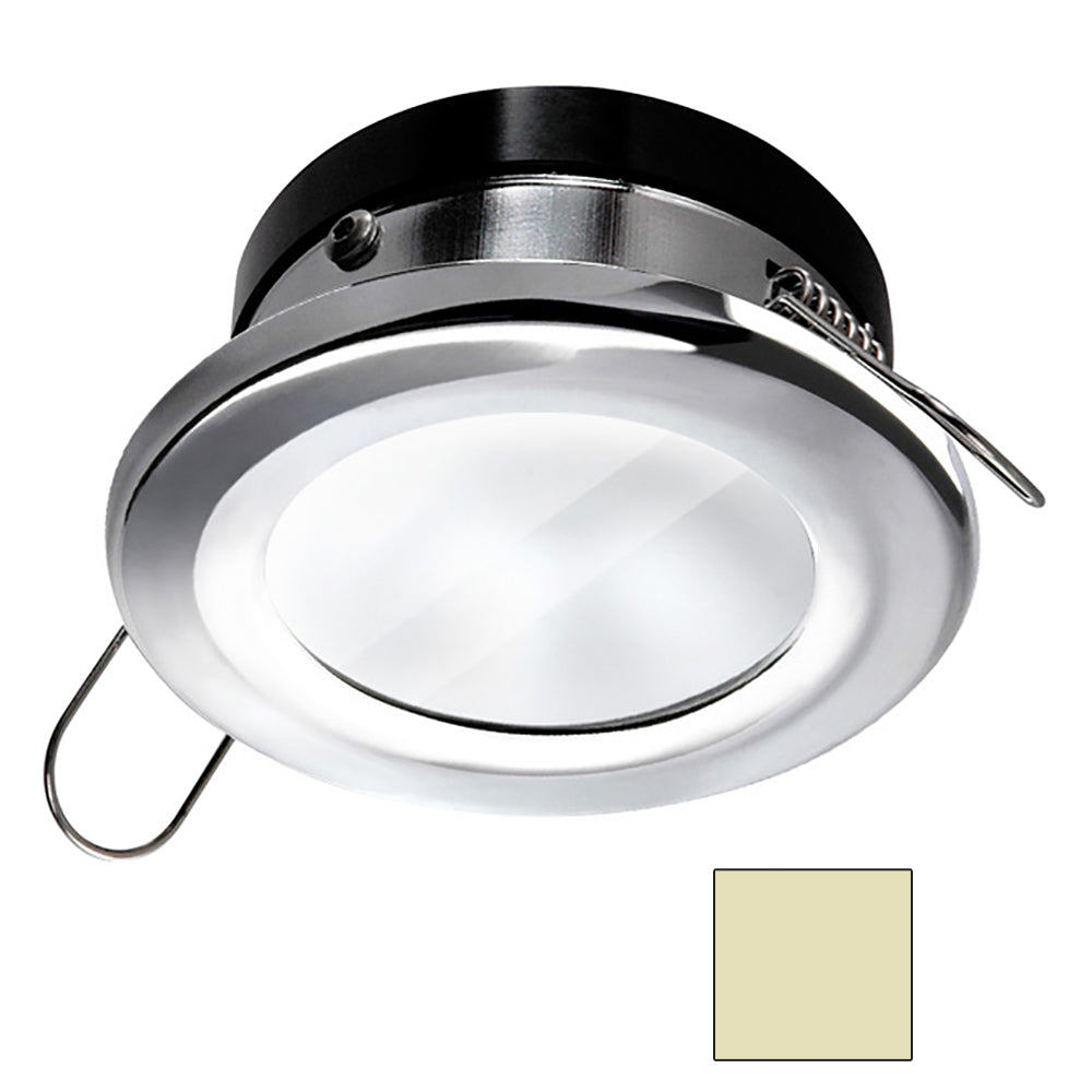 I2Systems Inc, i2Systems Apeiron A1110Z 4.5W Spring Mount Light - Round - Warm White - Polished Chrome Finish
