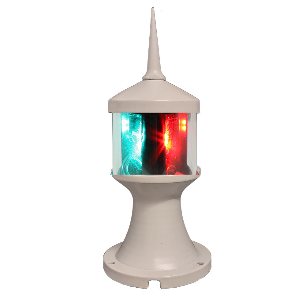 Lunasea Lighting, Lunasea Tri-Color/Anchor Zero Emission Light Fixture - 12V - White