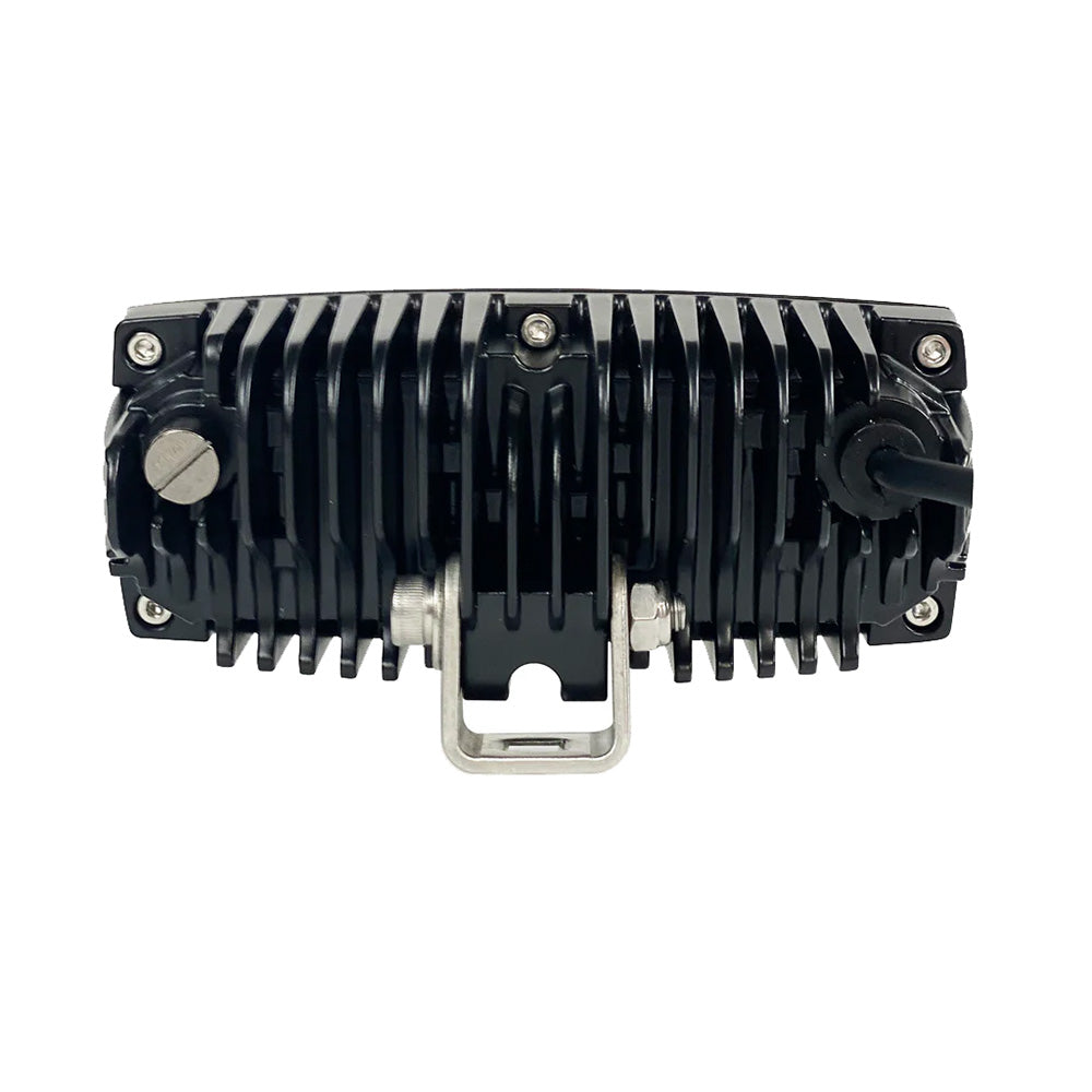 Black Oak LED, Black Oak 4" Marine Spreader Light Flood Scene LED Pro Series 3.0 - Black