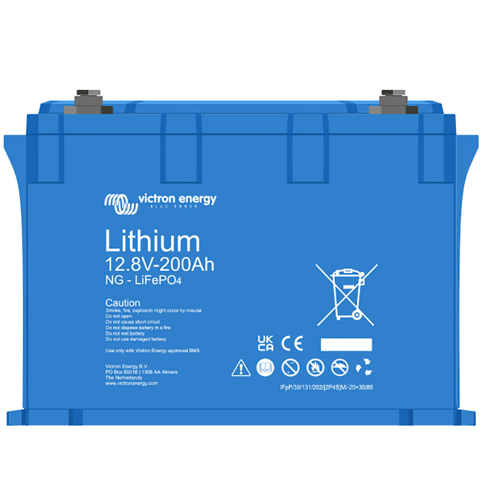 Victron Energy, Victron Lithium Battery 12VDC 200Ah NG Smart LifePO4 (UL 2054)