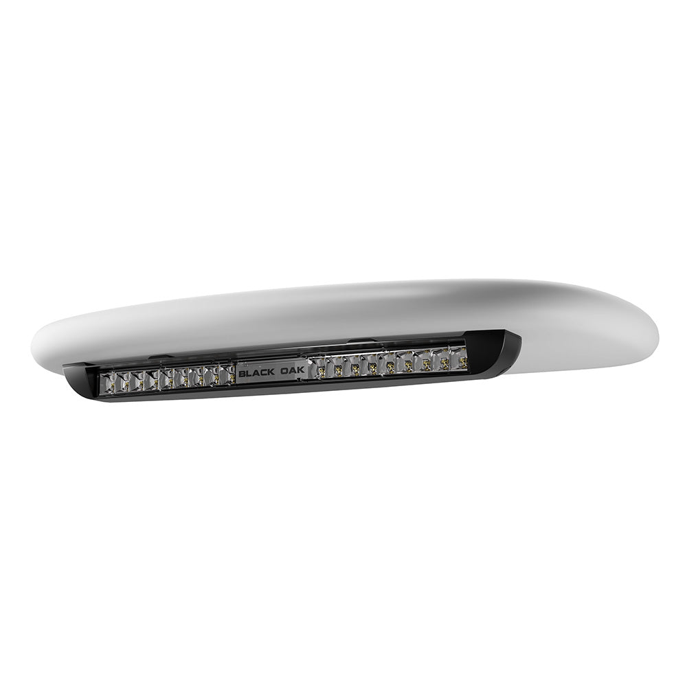 Black Oak LED, Black Oak Low Profile Marine Bar - Flood - Undermount - Black