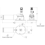 TACO Marine, TACO Grand Slam 860 Electric VHF Antenna Mount