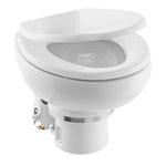 Dometic™ MasterFlush 7120 White Electric Macerating Toilet w/Orbit Base - Freshwater - 24V