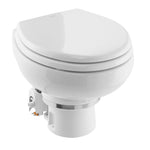 Dometic™ MasterFlush 7120 White Electric Macerating Toilet w/Orbit Base - Freshwater - 24V