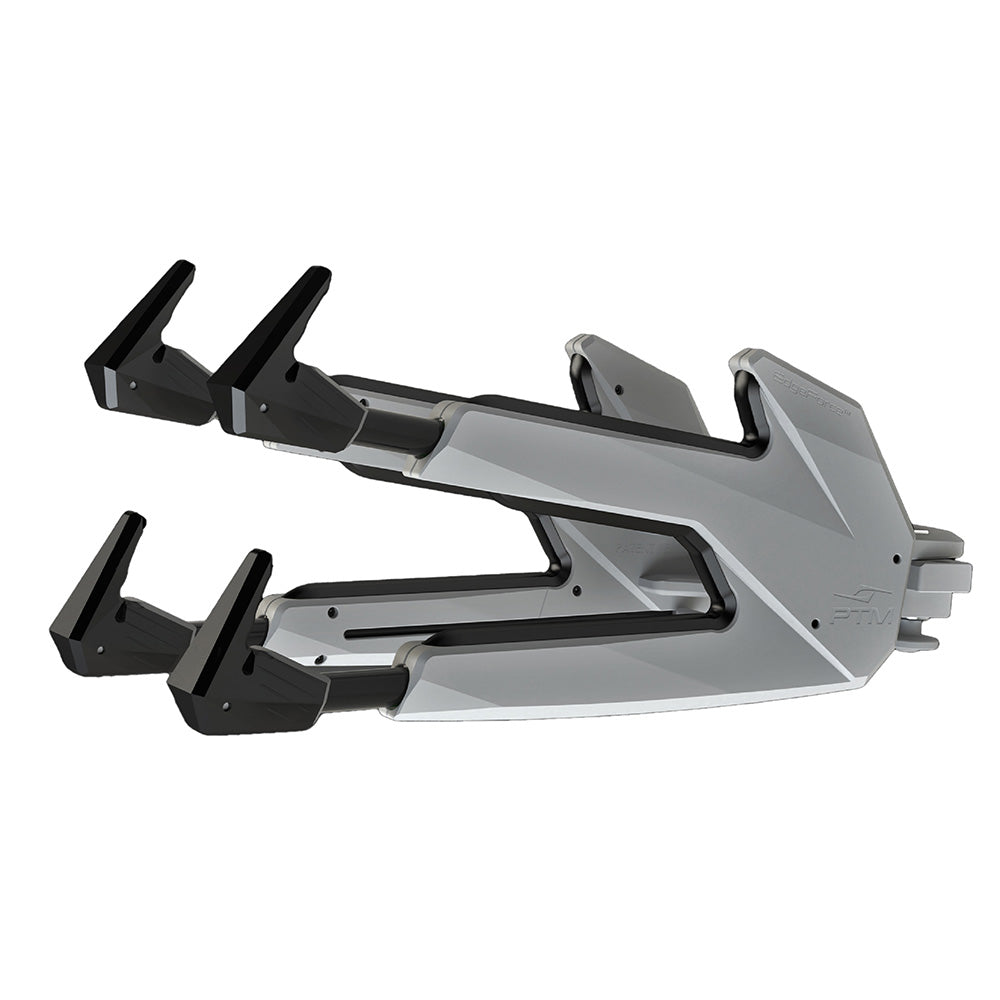 PTM Watersports Edgeforce Board Rack Pair - Electrobrite Silver