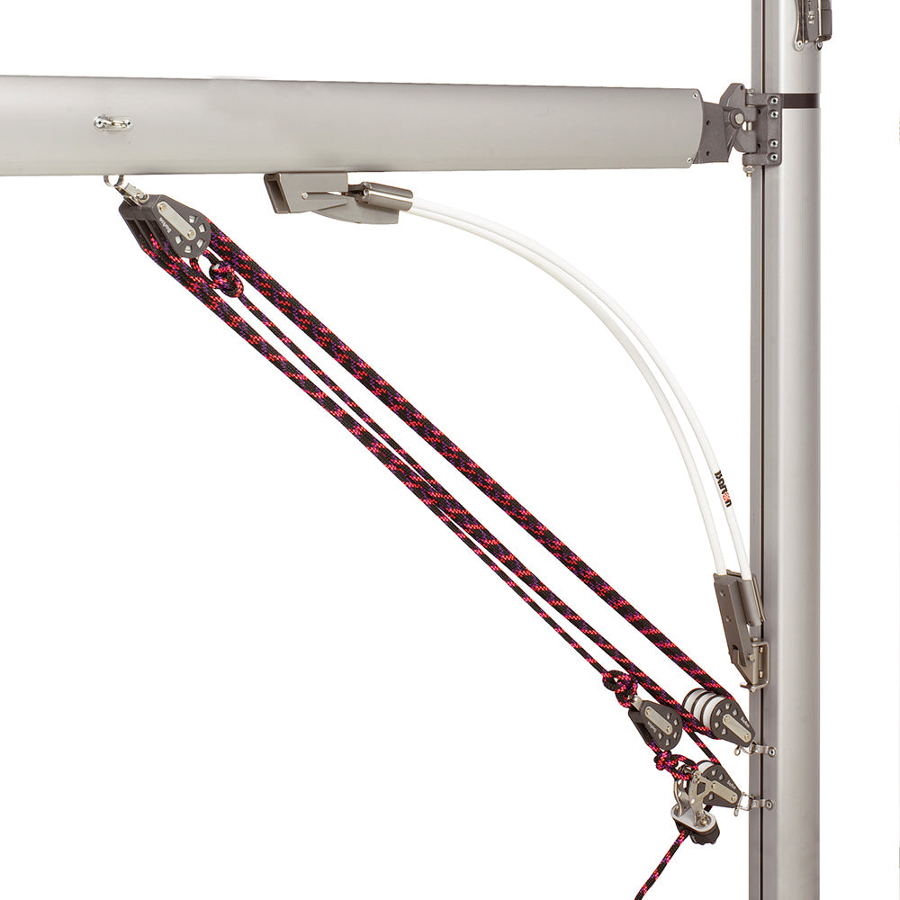 Barton Marine, Barton Boomstrut - Silver/White f/Boats 30-40'
