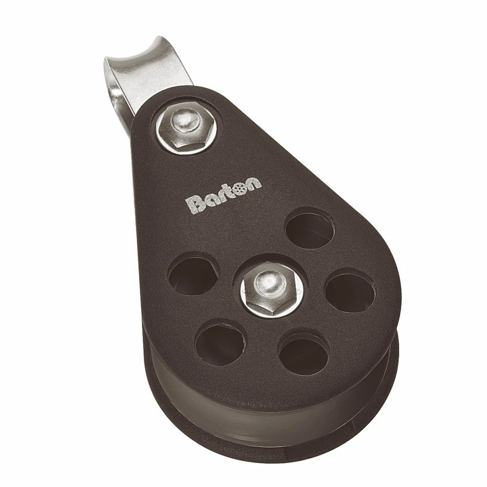 Barton Marine, Barton Size 5 54mm Plain Bearing Pulley Block Single Block Fixed Eye