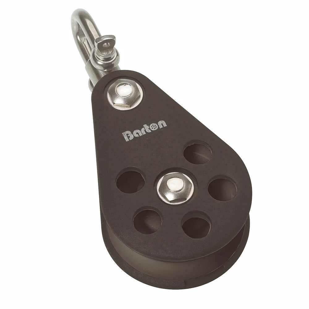 Barton Marine, Barton Size 5 54mm Plain Bearing Pulley Block Single Block Swivel