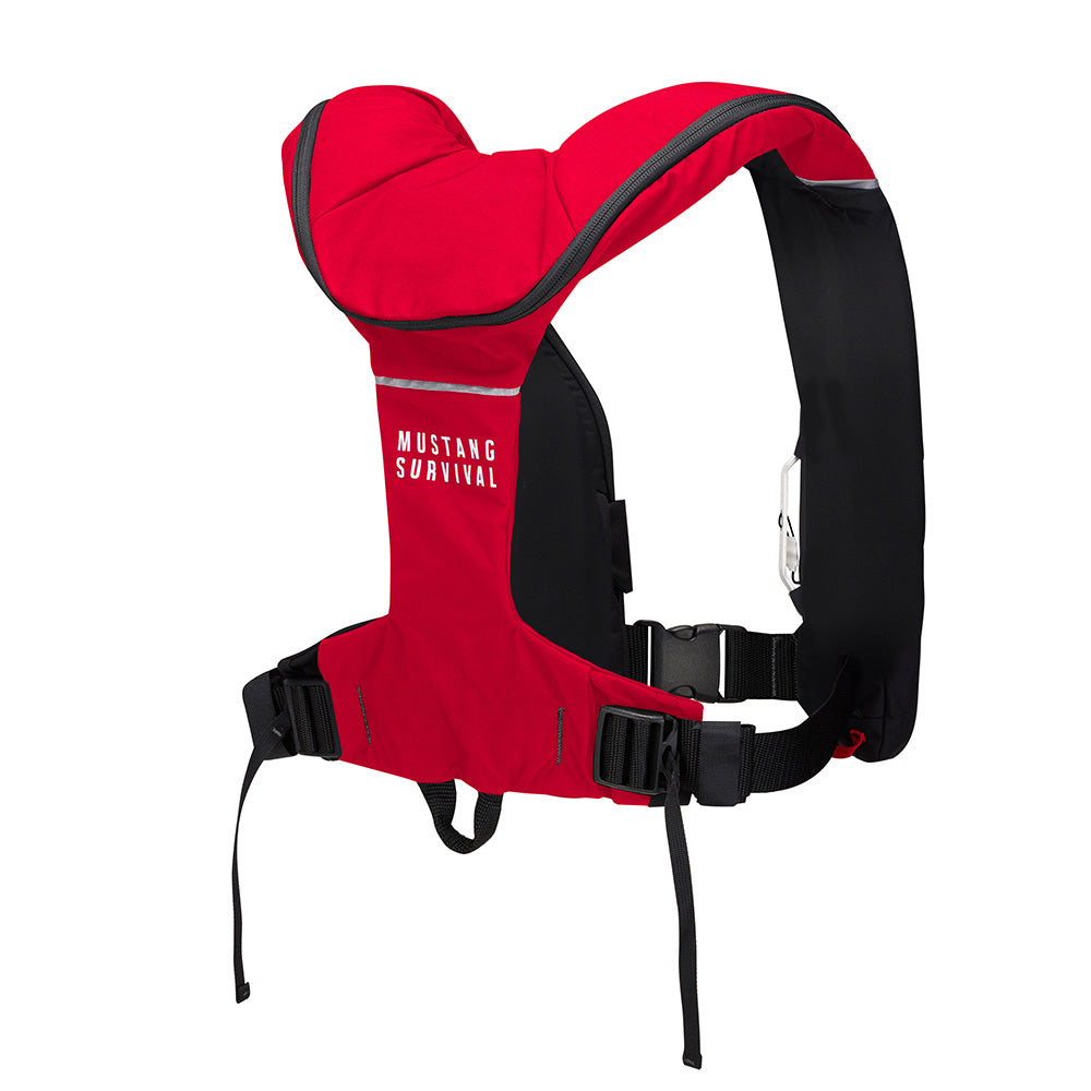 Mustang Survival, Mustang Elite 190 Offshore Inflatable PFD - Red/Black