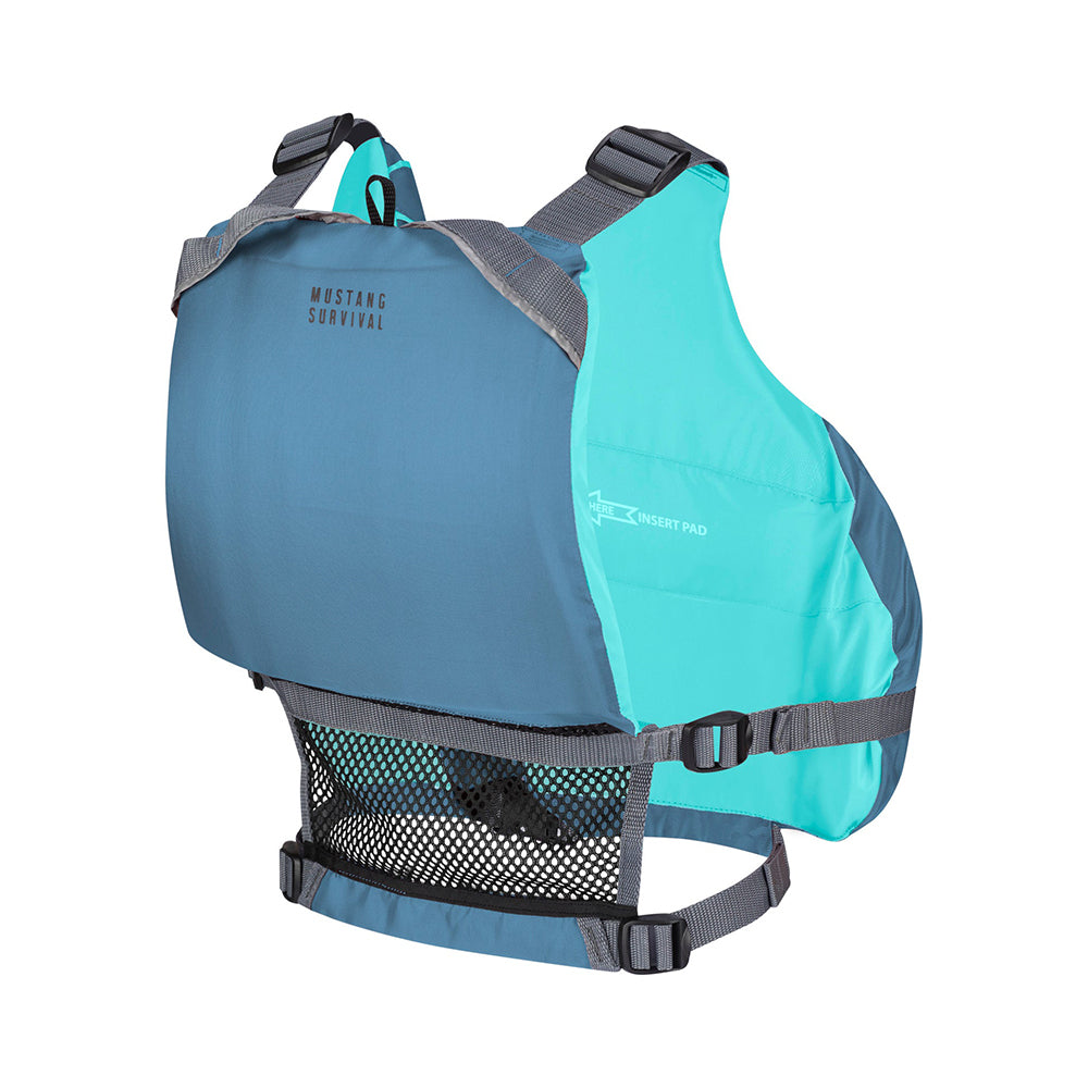 Mustang Survival, Mustang Women's Moxie Foam Life Vest - M/L - Slate/Aqua