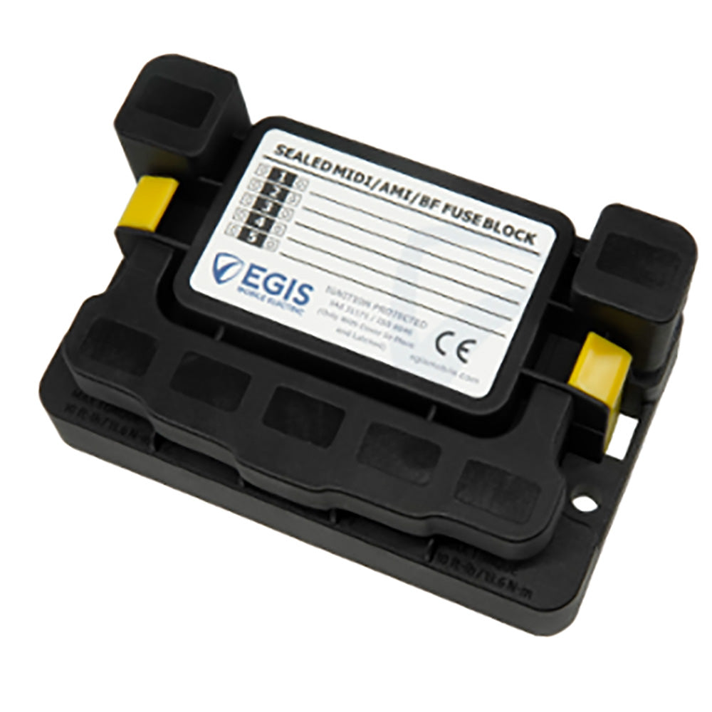 Egis Mobile Electric, Egis MIDI 5x Fuse Block w/Sealed Cover