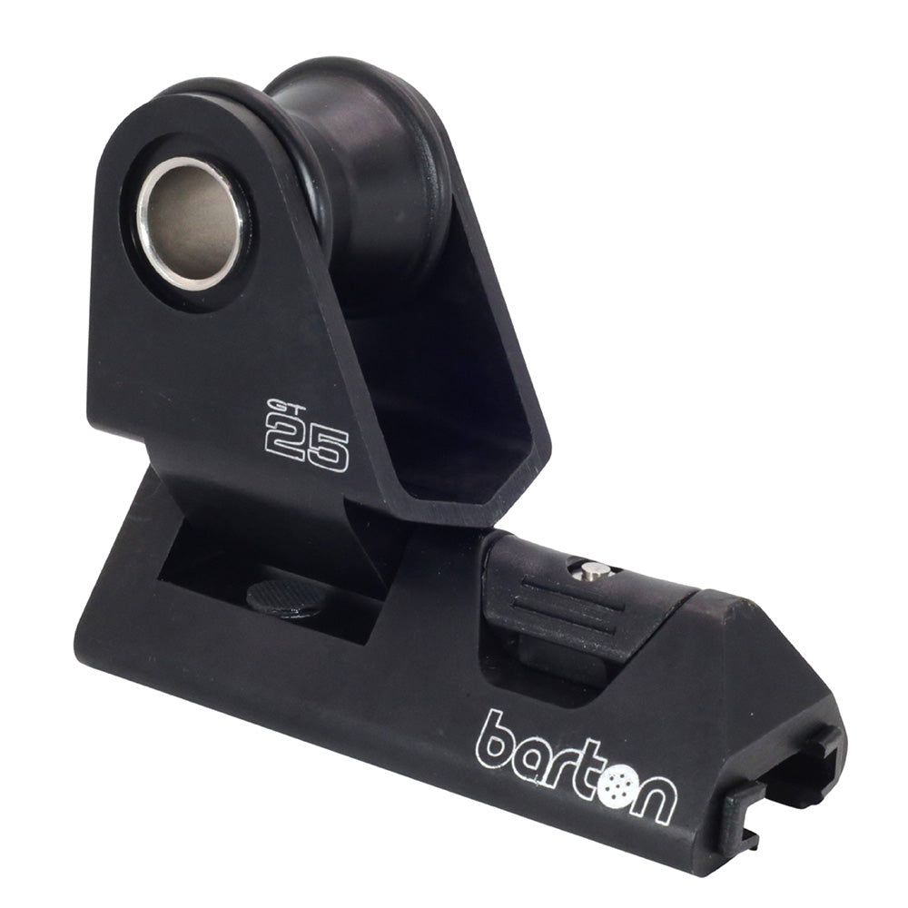 Barton Marine, Barton 25mm T-Track Genoa Car - Black