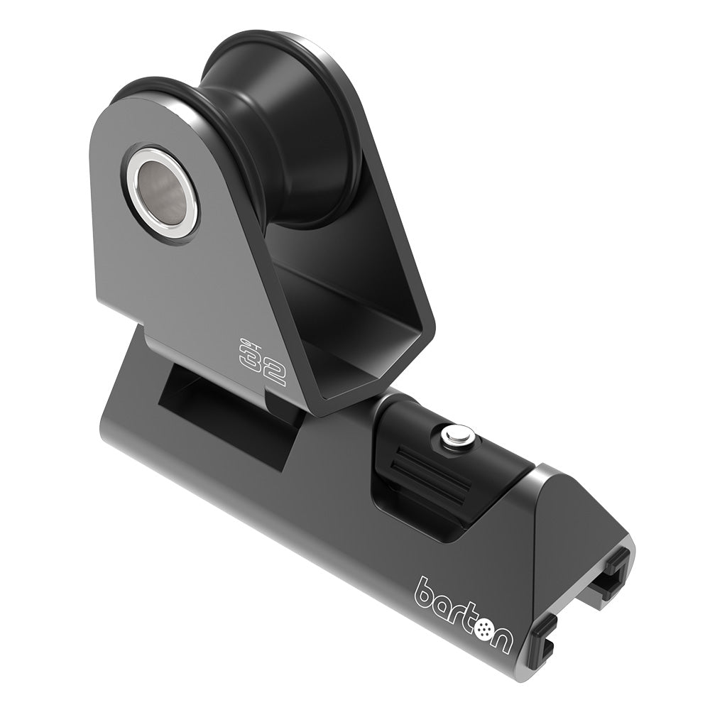 Barton Marine, Barton 32mm Pin Genoa Car Track Pin Stop Standard Duty - Black