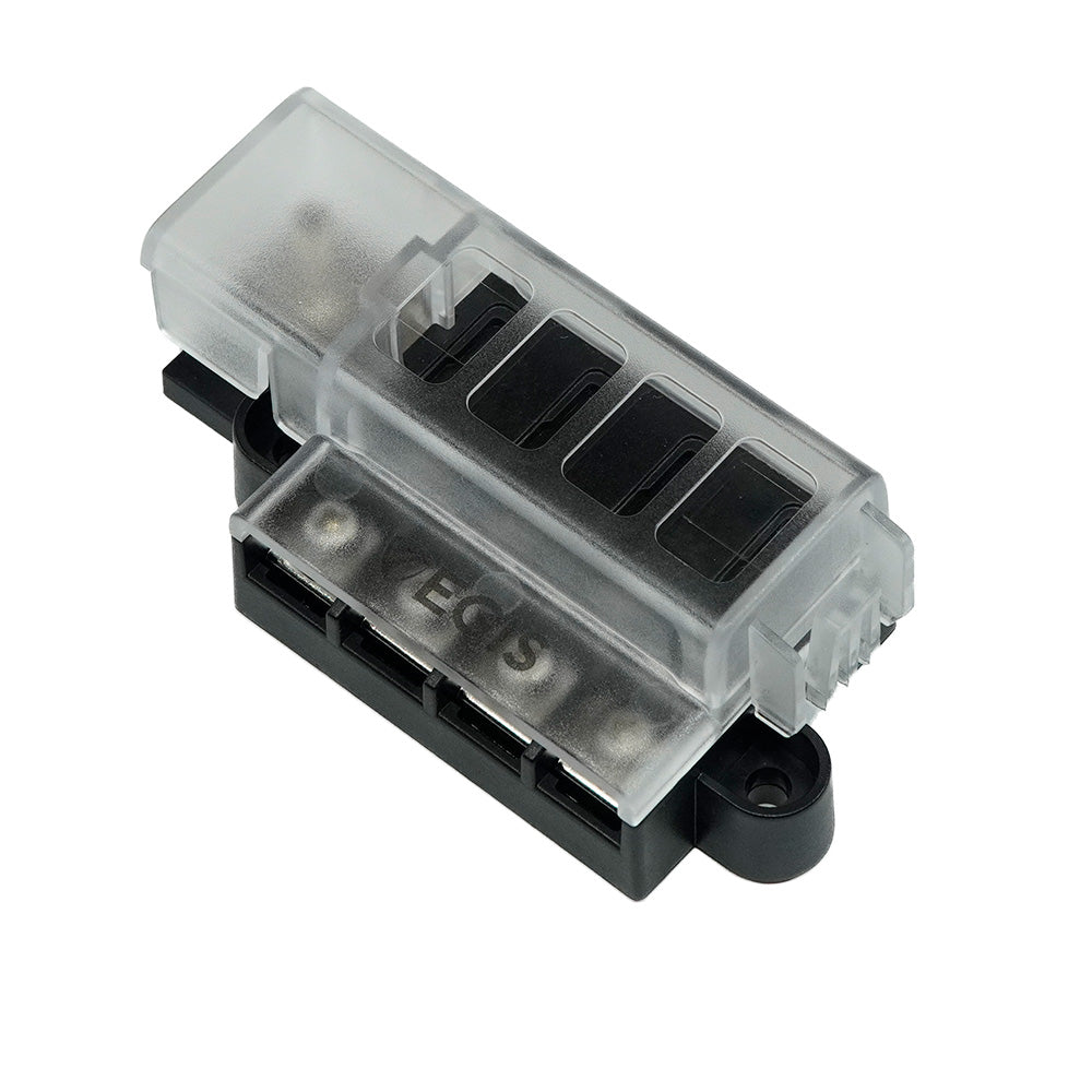 Egis Mobile Electric, Egis RT Fuse Block - 4 Circuit w/Cover