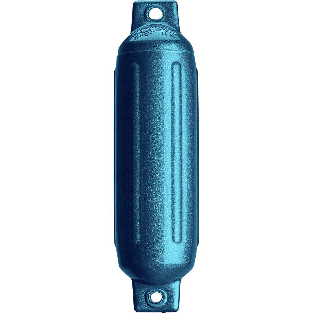 Polyform U.S., Polyform G-1 Twin Eye Fender 3.5" x 12.8" - Metallic Blue