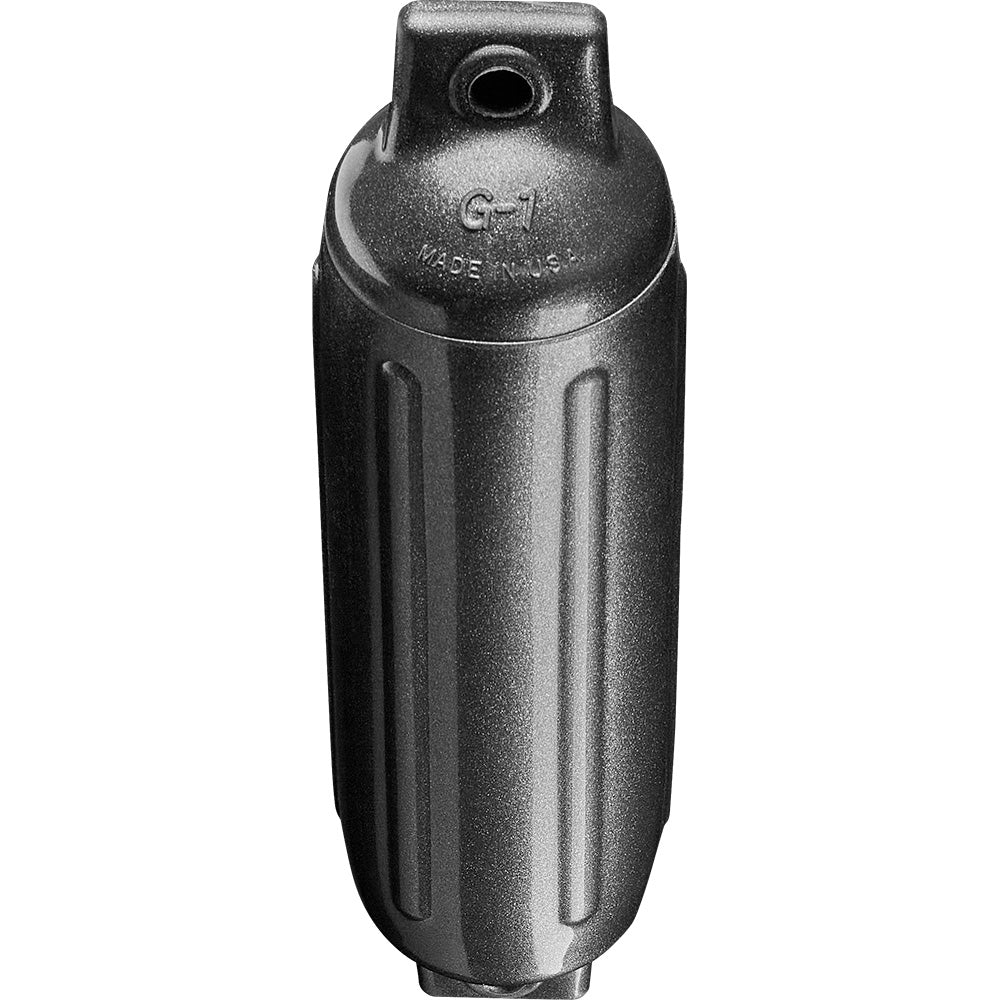 Polyform U.S., Polyform G-1 Twin Eye Fender 3.5" x 12.8" - Metallic Graphite