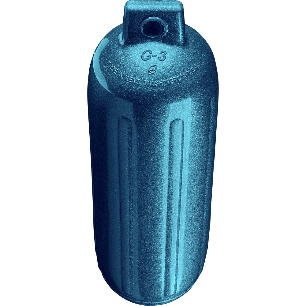 Polyform U.S., Polyform G-3 Twin Eye Fender 5.5" x 19" - Metallic Blue