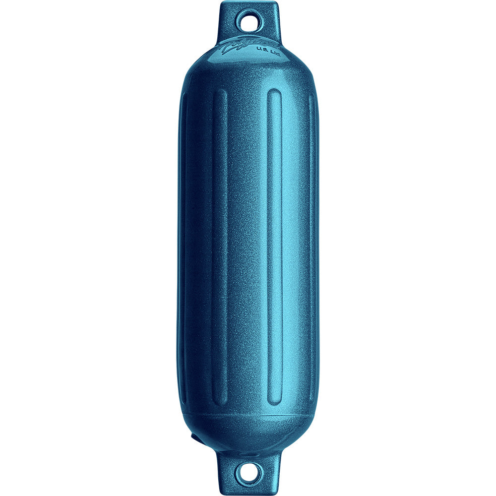 Polyform U.S., Polyform G-3 Twin Eye Fender 5.5" x 19" - Metallic Blue