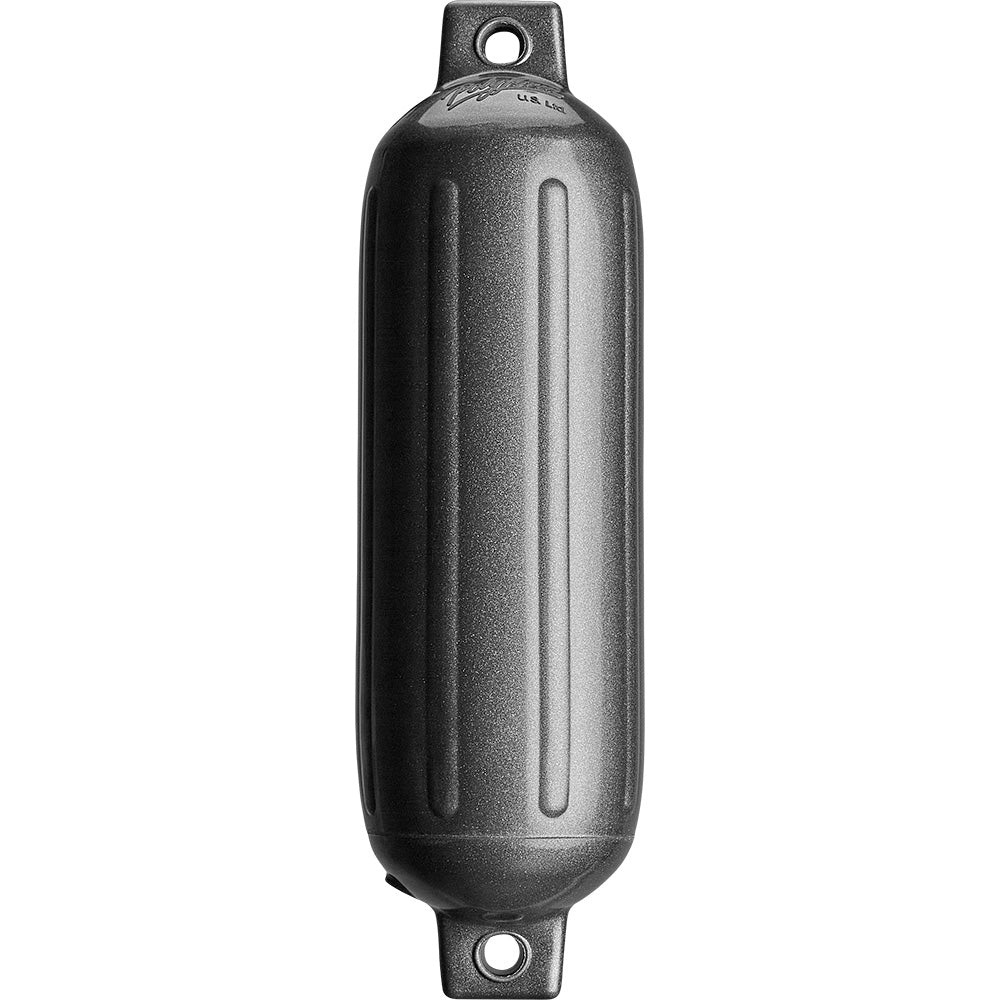 Polyform U.S., Polyform G-3 Twin Eye Fender 5.5" x 19" - Metallic Graphite